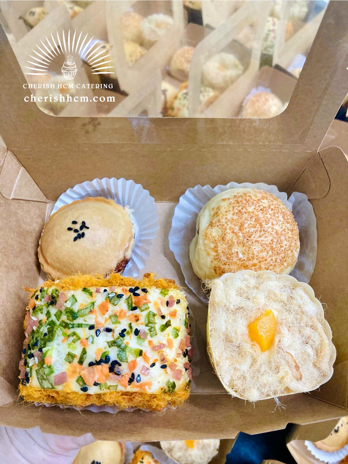 Teabreak box- Pulpy 4 Bánh mặn