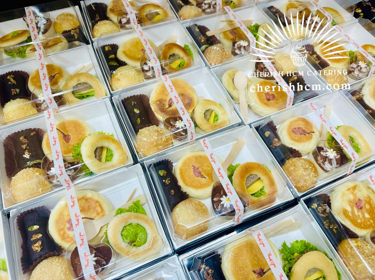 Teabreak Box Sunny Box- Bánh mặn, bánh ngọt