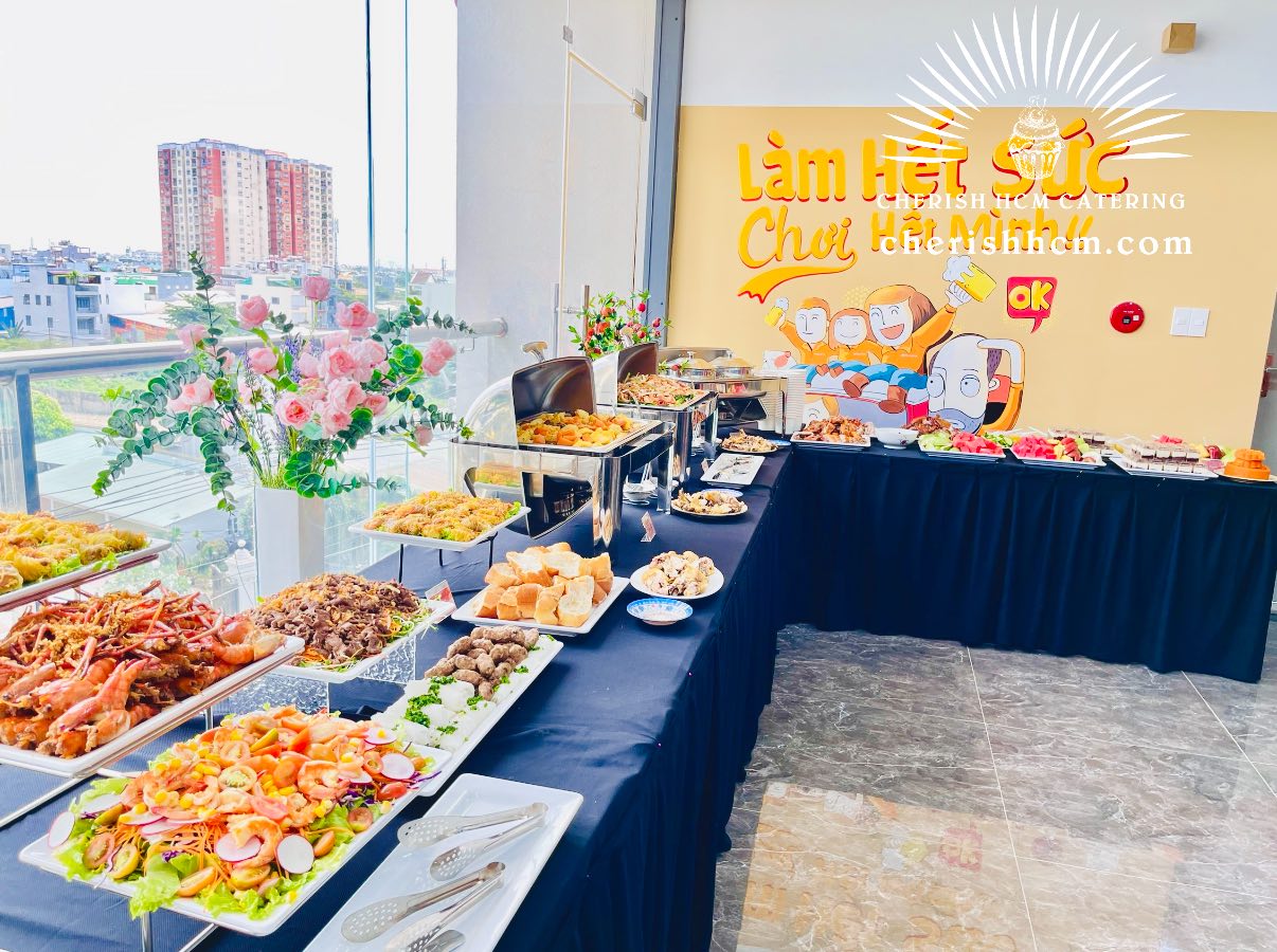 Tiệc buffet Ciao - Thực đơn 12 món