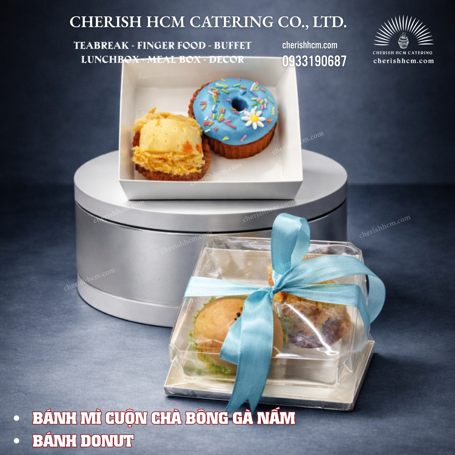 Box Envy - 1 bánh mặn 1 bánh ngọt