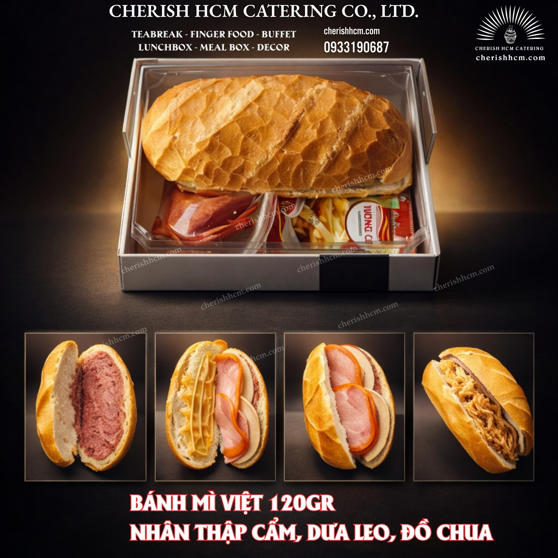 21525 Breakfast box - Bánh mì Việt/ Banh mi