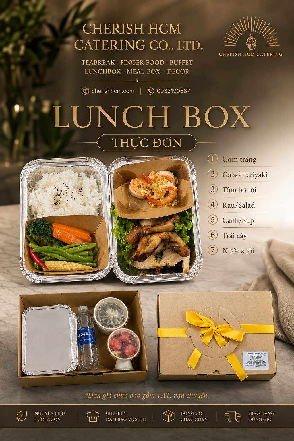 22726 Cơm Gà teriyaki, tôm bơ tỏi