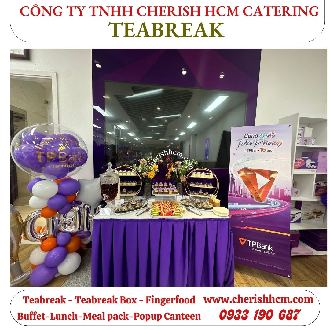 TPBank - Tiệc teabreak