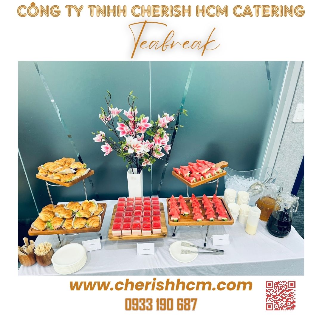 Lazada- Tiệc teabreak