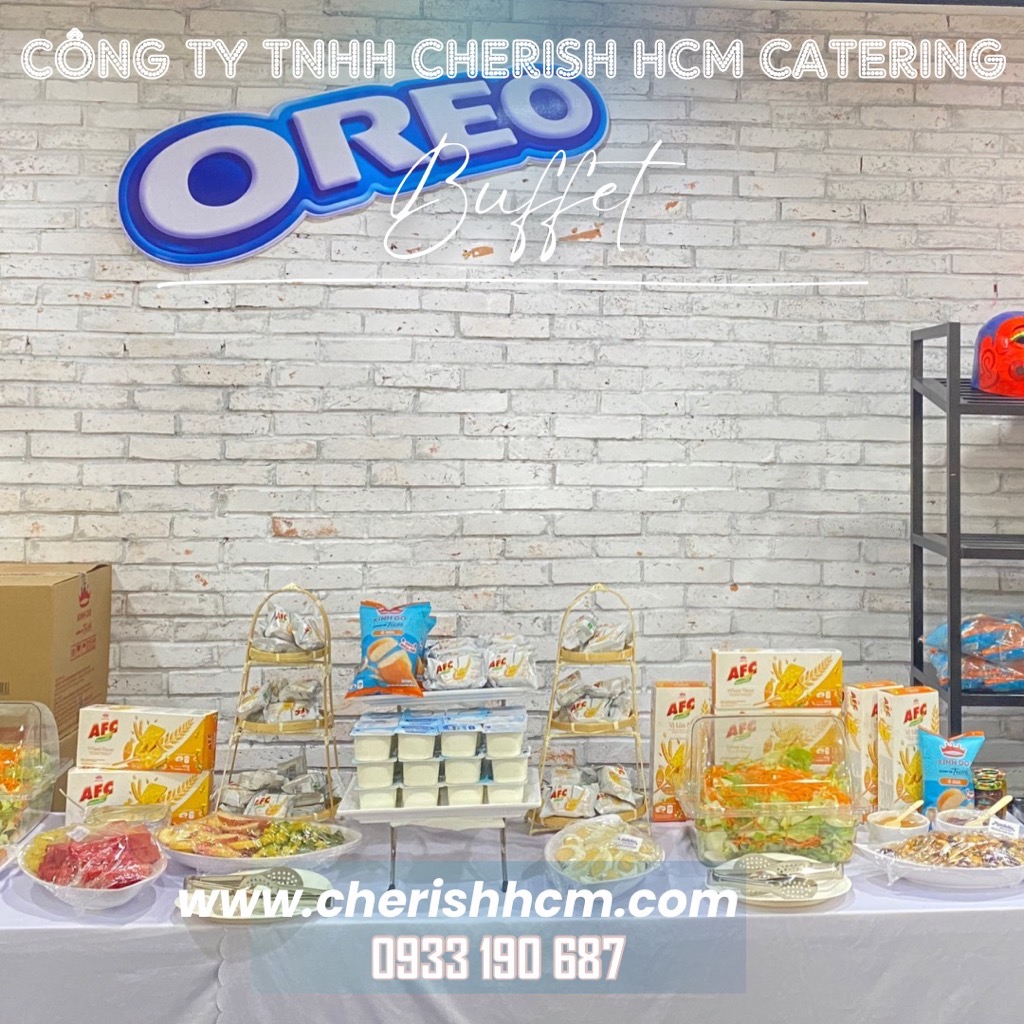 Mondelez - Buffet trái cây, salad