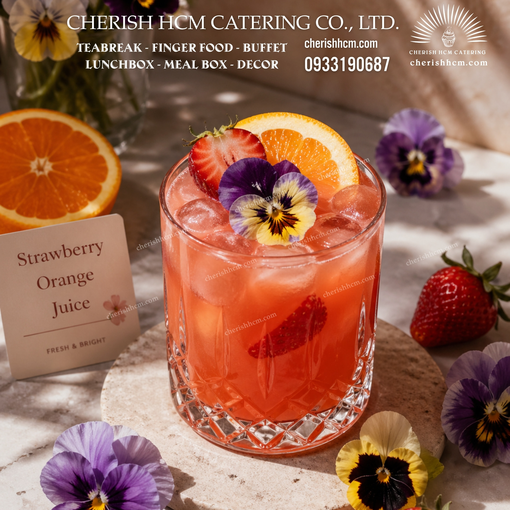 Strawberry Orange Juice