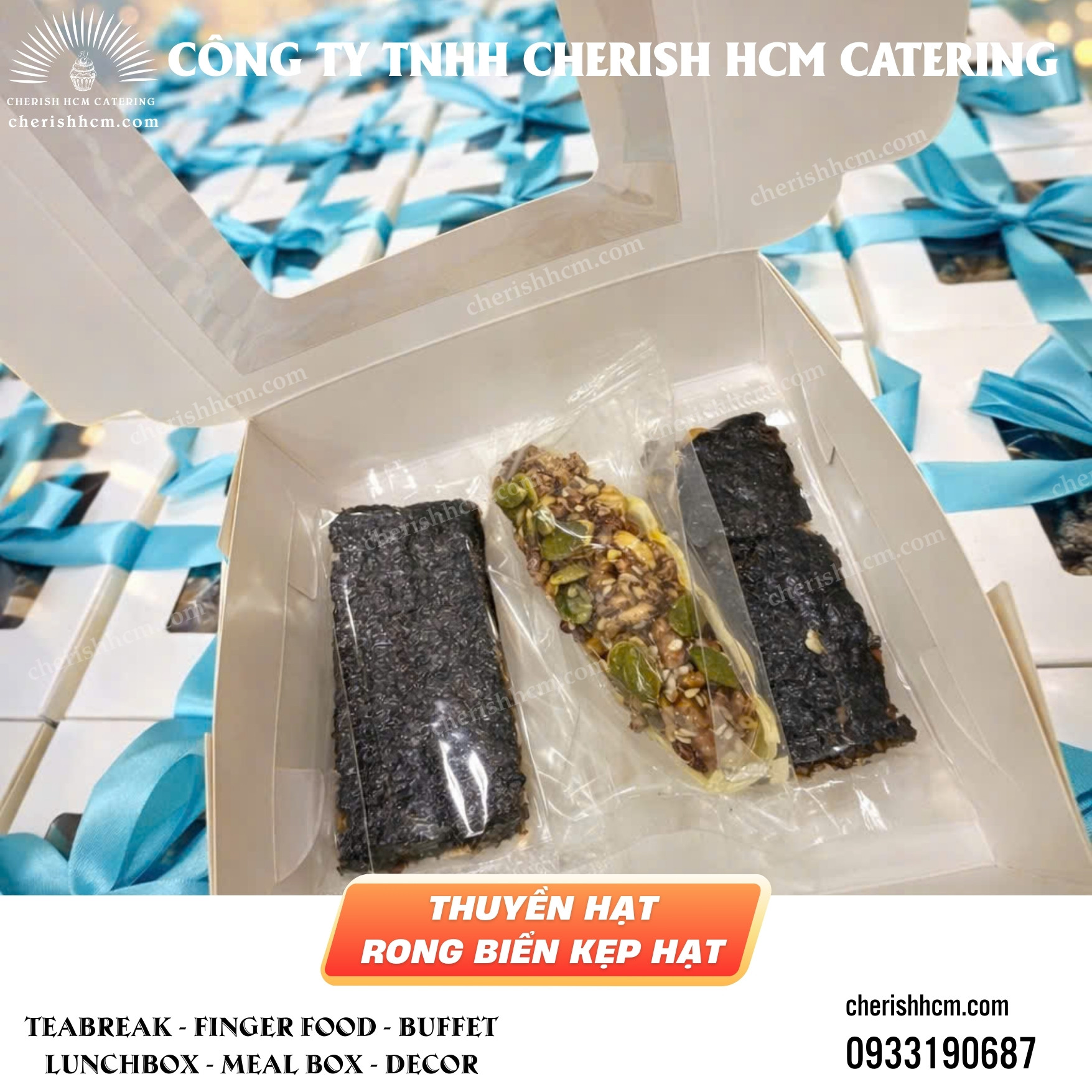 Box thuyền hạt + rong biển hạt