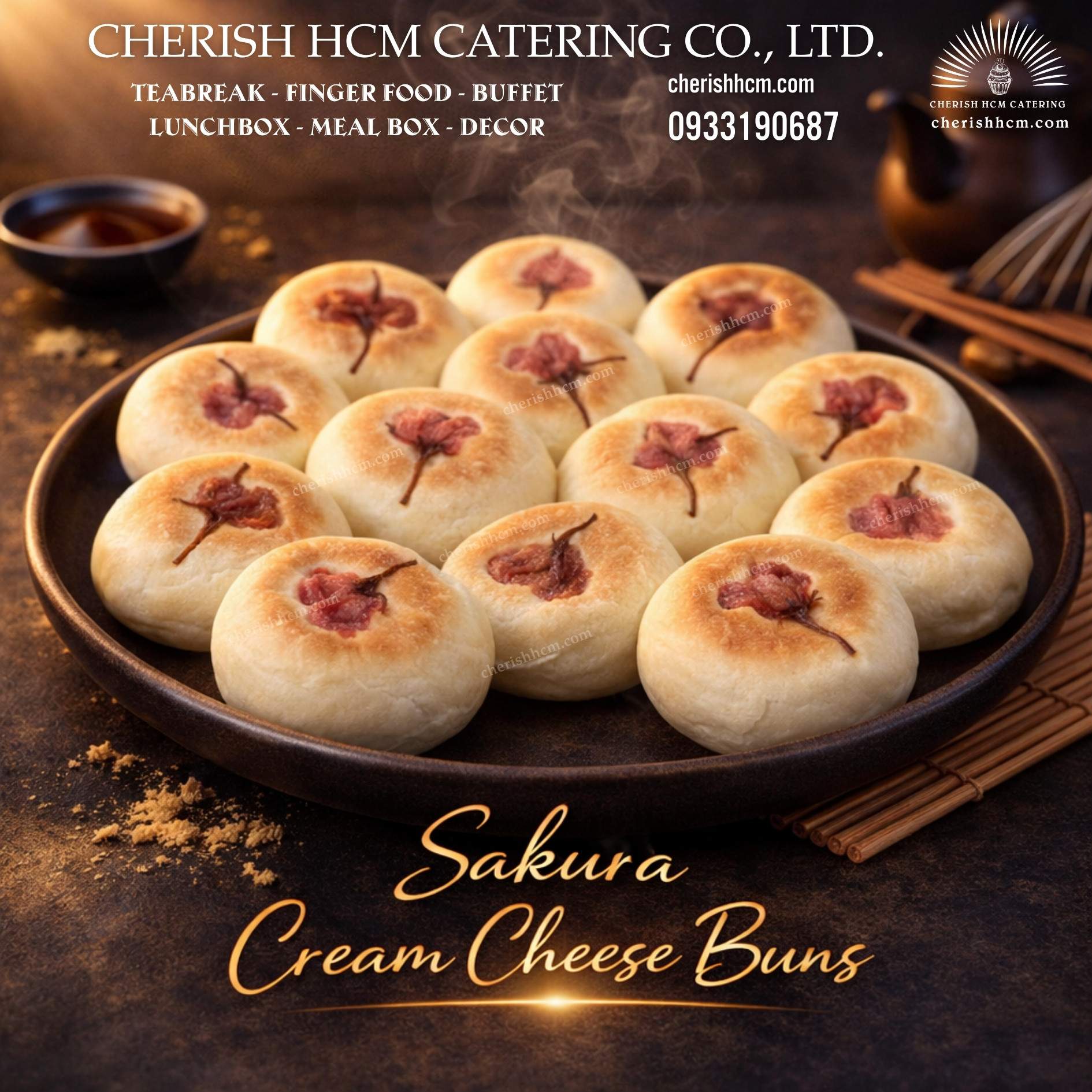 111124 Set 10 sakura cream cheese