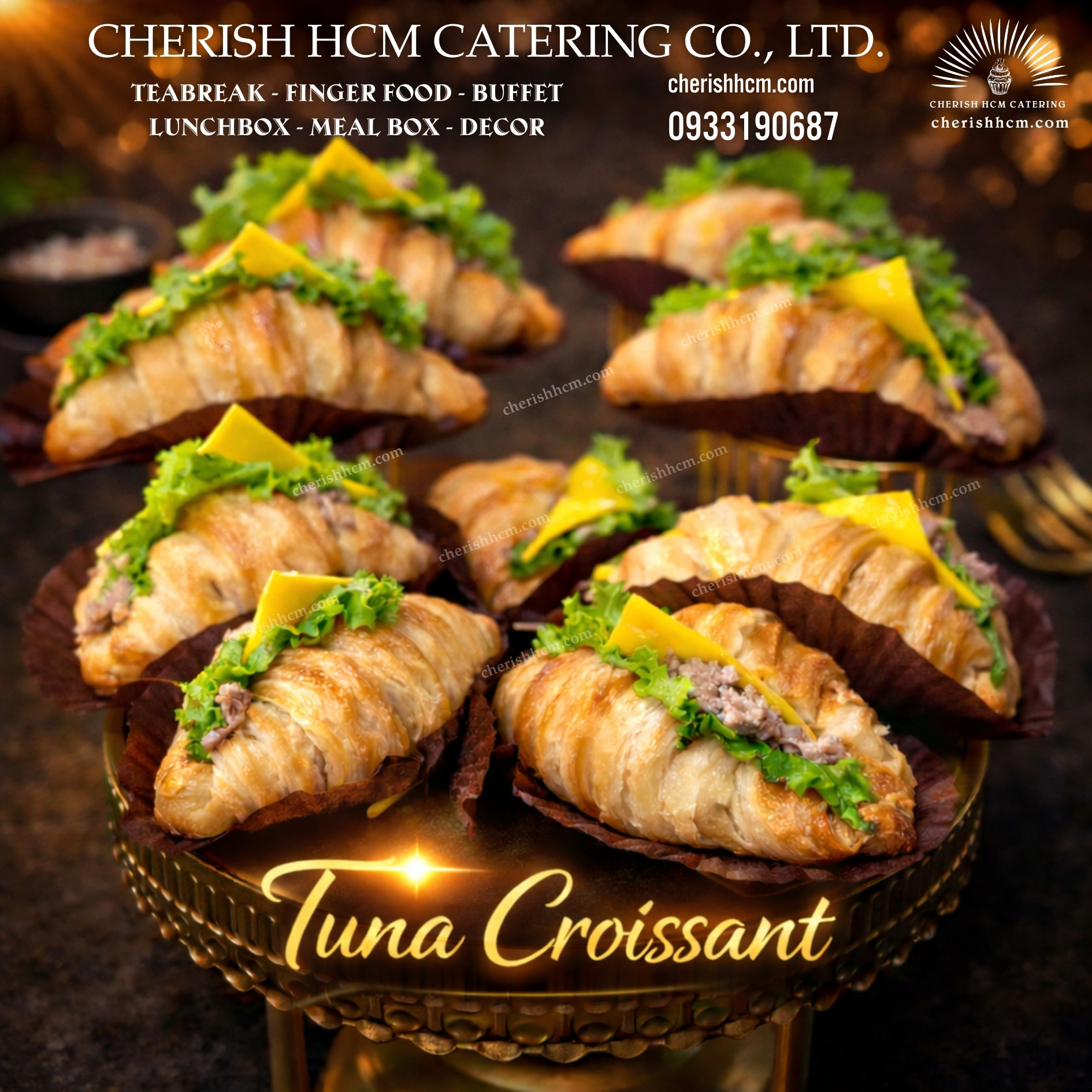 Set 10 croissant cá ngừ/ tuna croissant