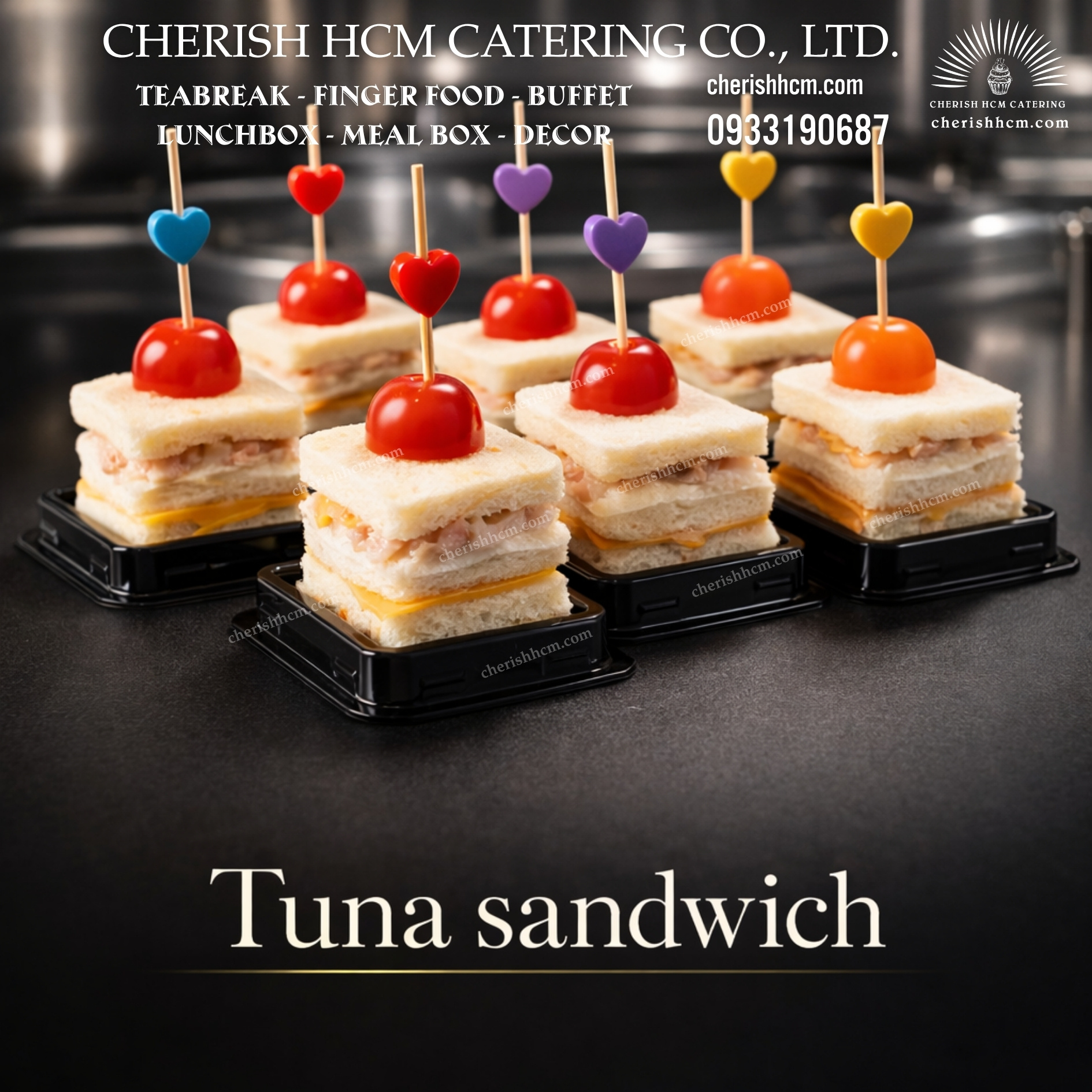 021024 Set 10 Sandwich cá ngừ / Tuna sandwich