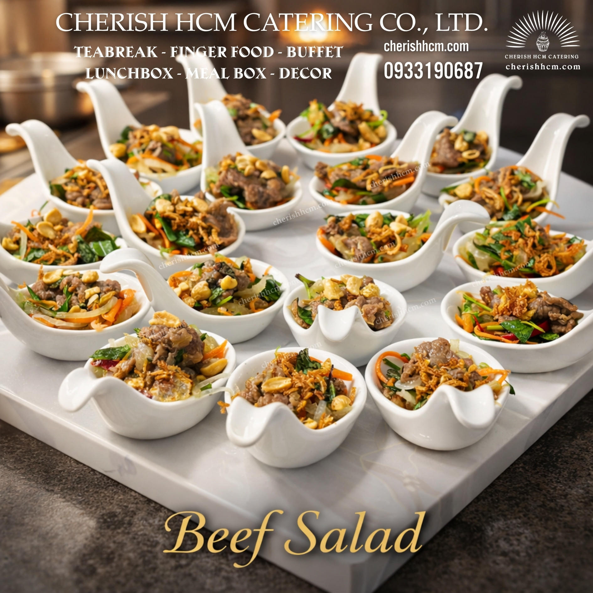 261024 Set 10 Salad bò/ Beef salad