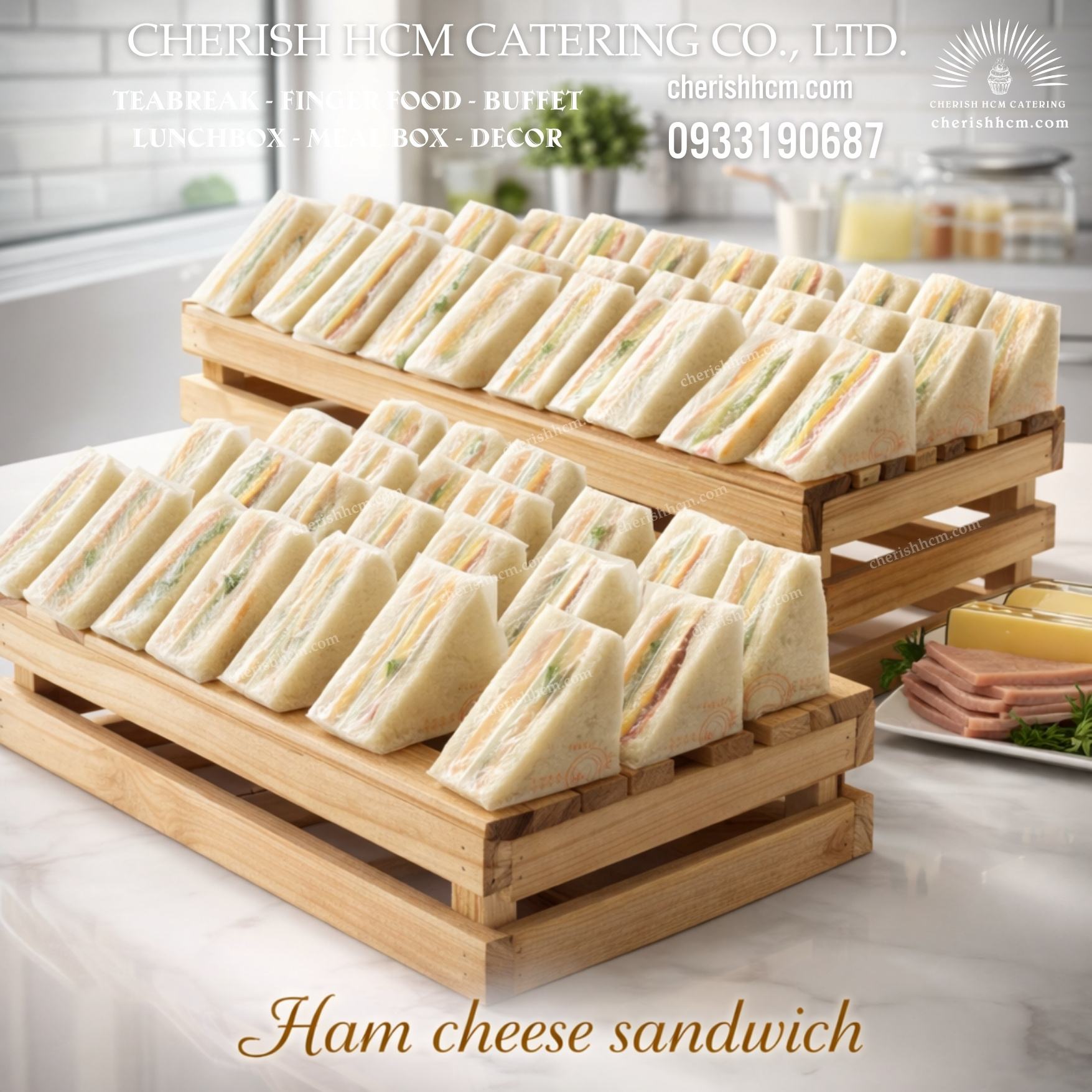 260225 Set 10 ham cheese/ chicken sandwich