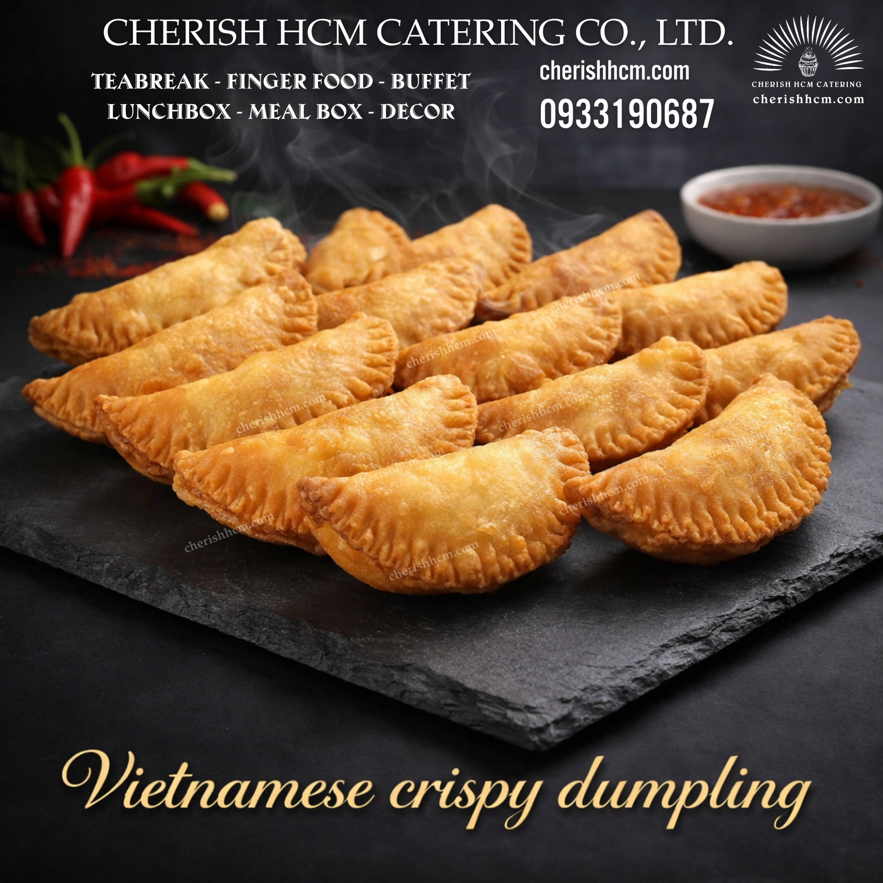 141025 Set 10 bánh quai vạc/ Vietnamese crispy dumpling