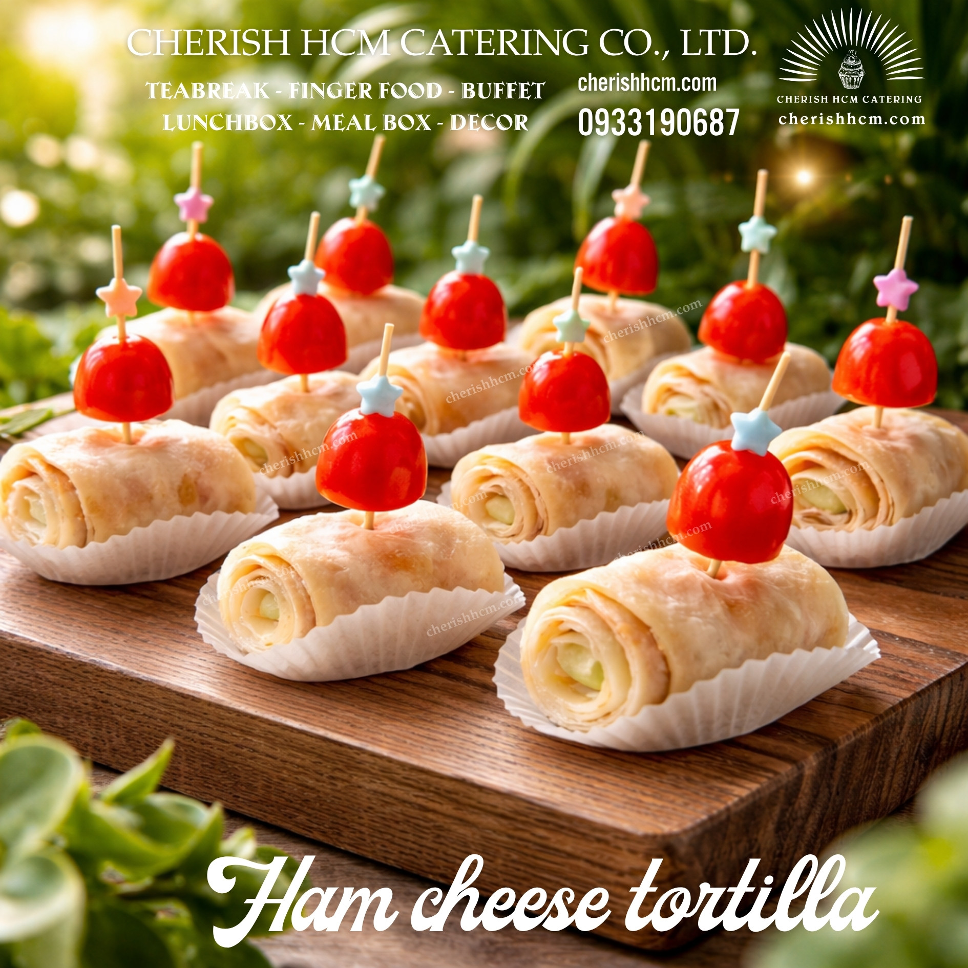 11426 Set 10 tortilla ham&cheese