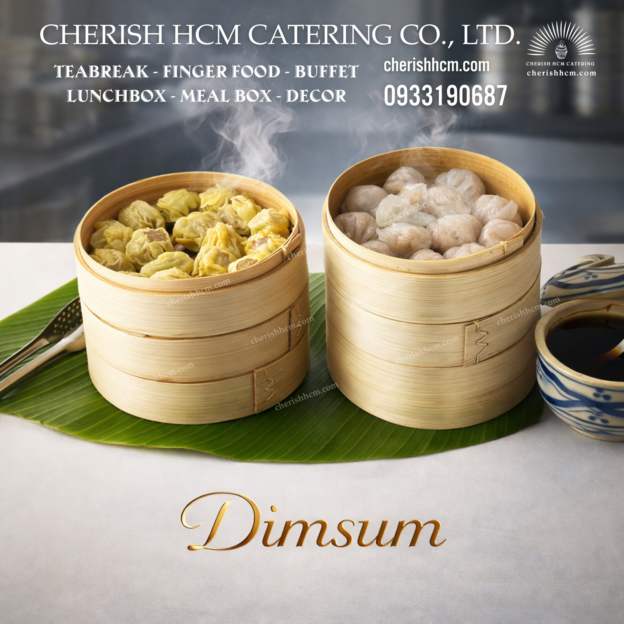 Set 20 Dimsum - Set up