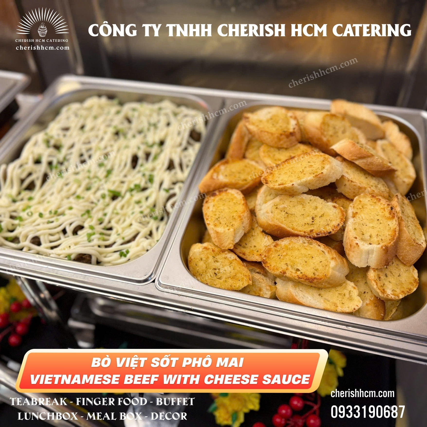 Bò Việt sốt phô mai / Vietnamese Beef with Cheese Sauce