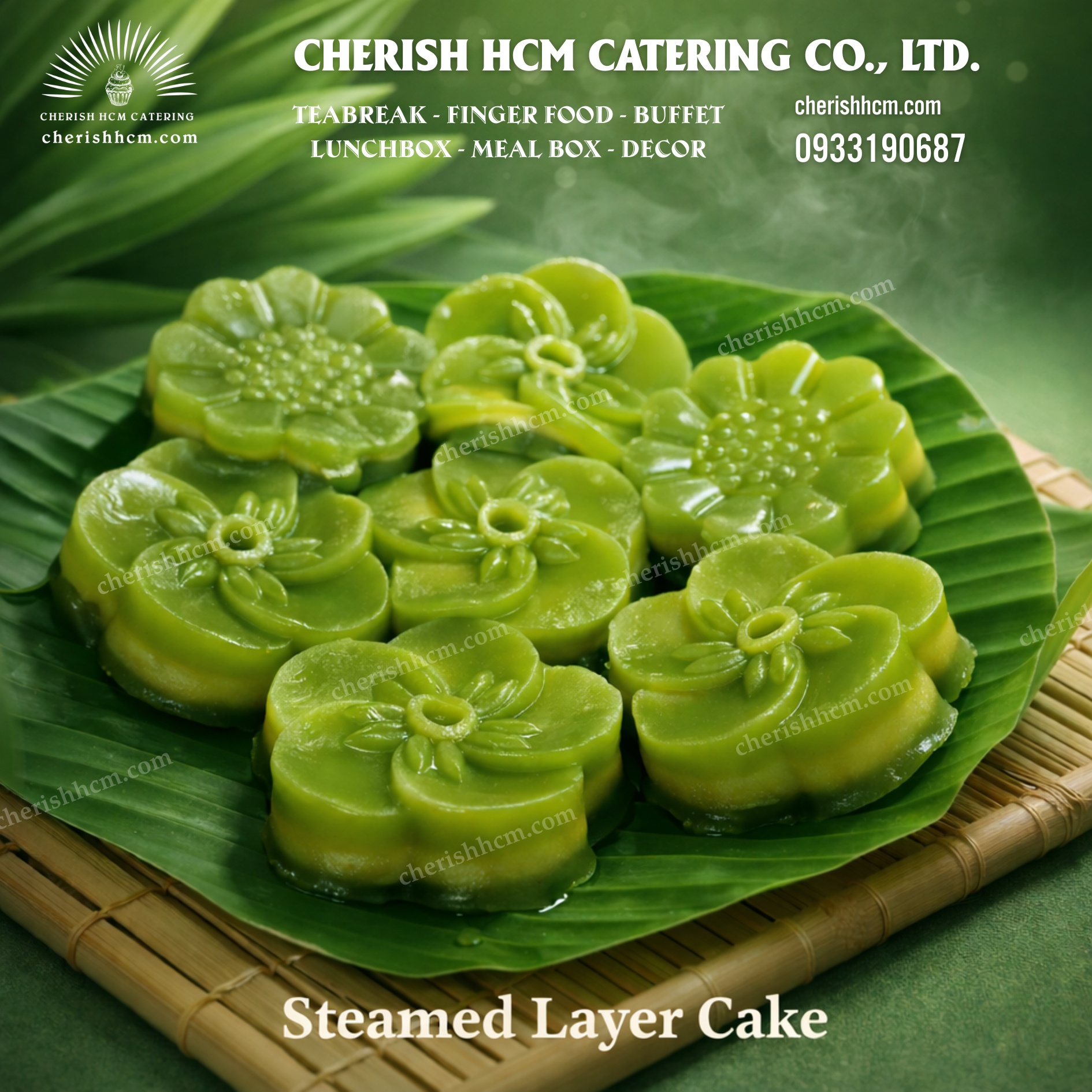 Set 10 Bánh da lợn/ Steamed Layer Cake