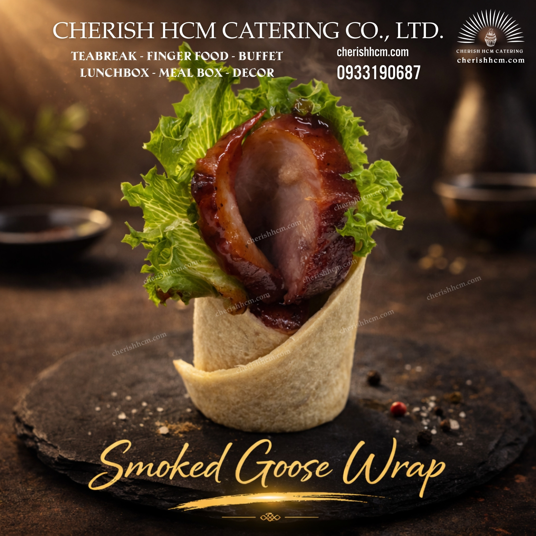 Set 10 Smoked Goose Wrap/ Sandwich lườn ngỗng