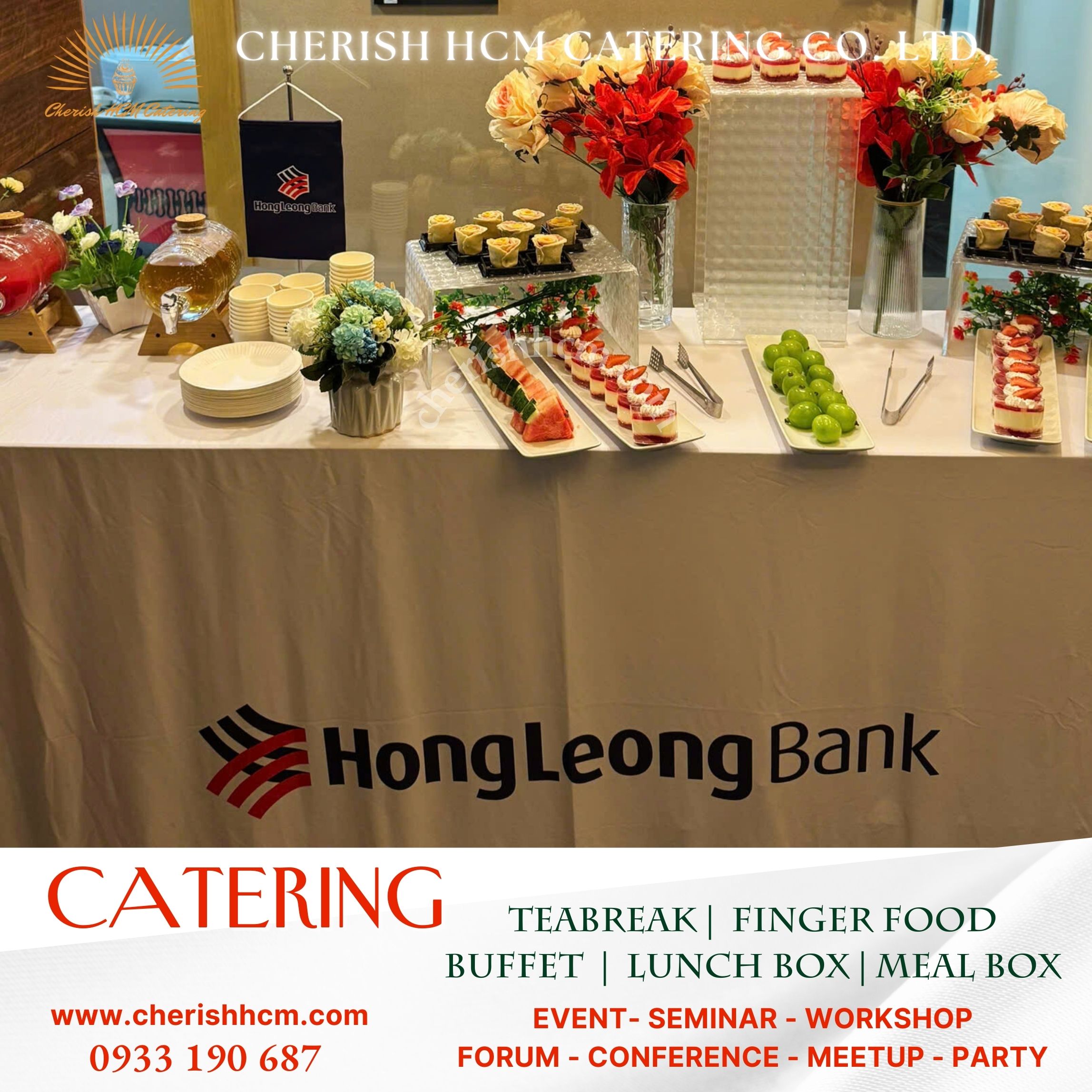 Hong Leong Bank - Tiệc Teabreak