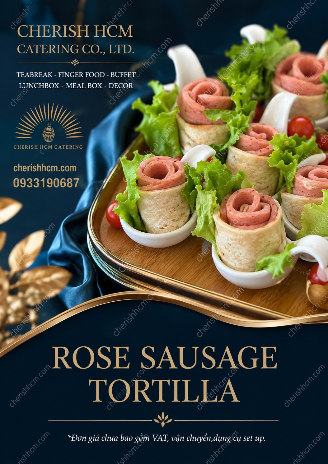 Set 10 rose tortilla