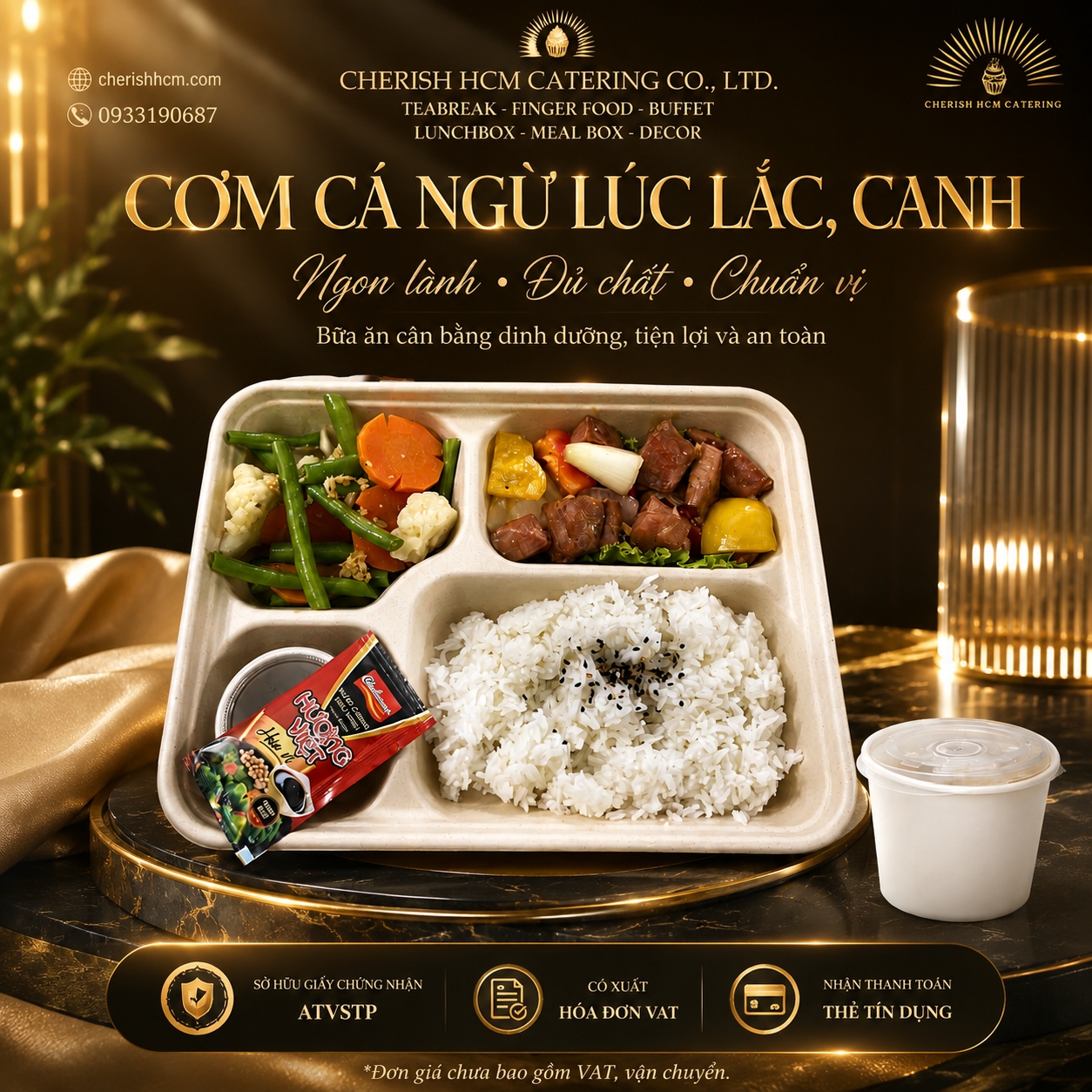 20826 Cơm Cá ngừ lúc lắc/ Stir-Fried Tuna with Steamed Rice