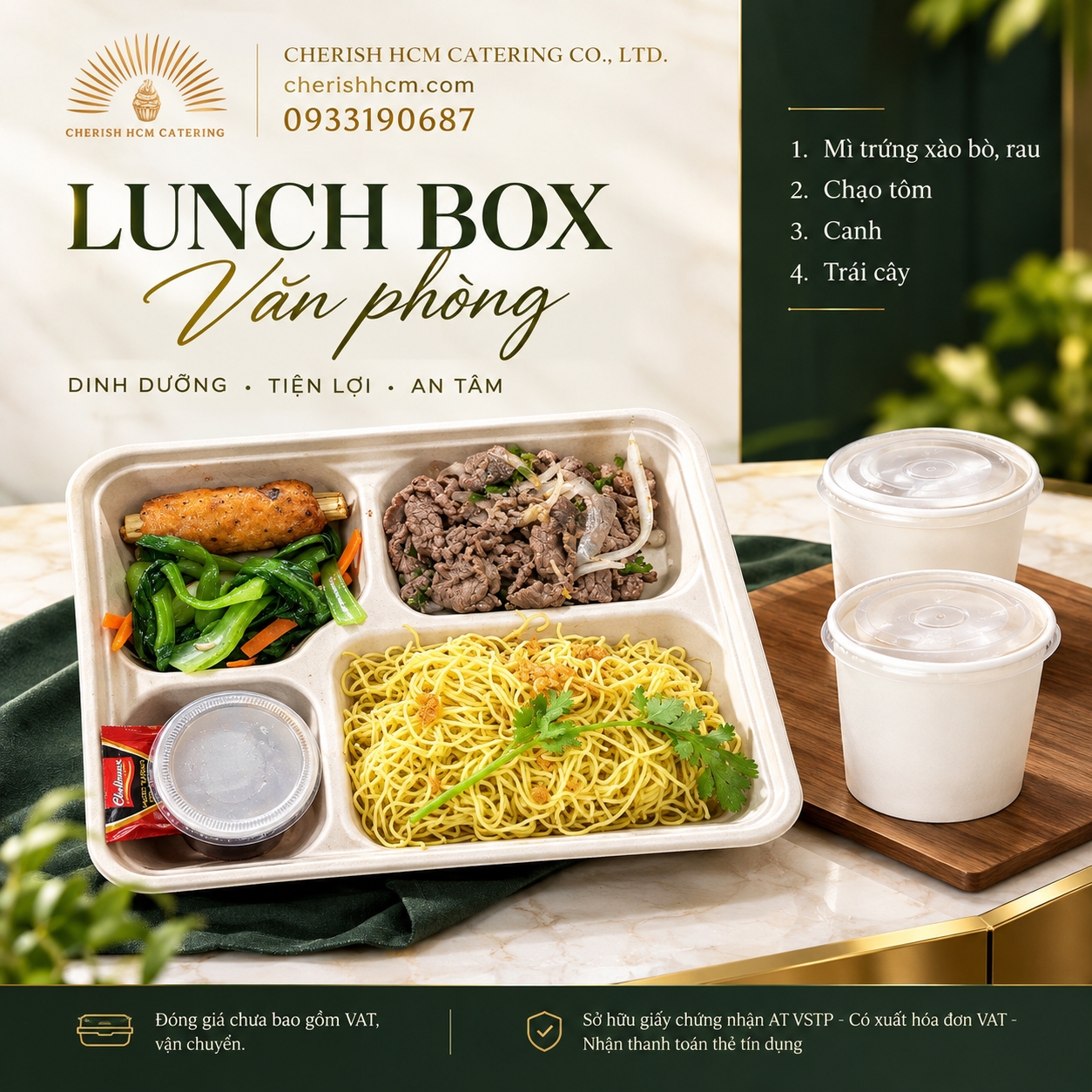 30926 Mì trứng xào bò, chạo tôm