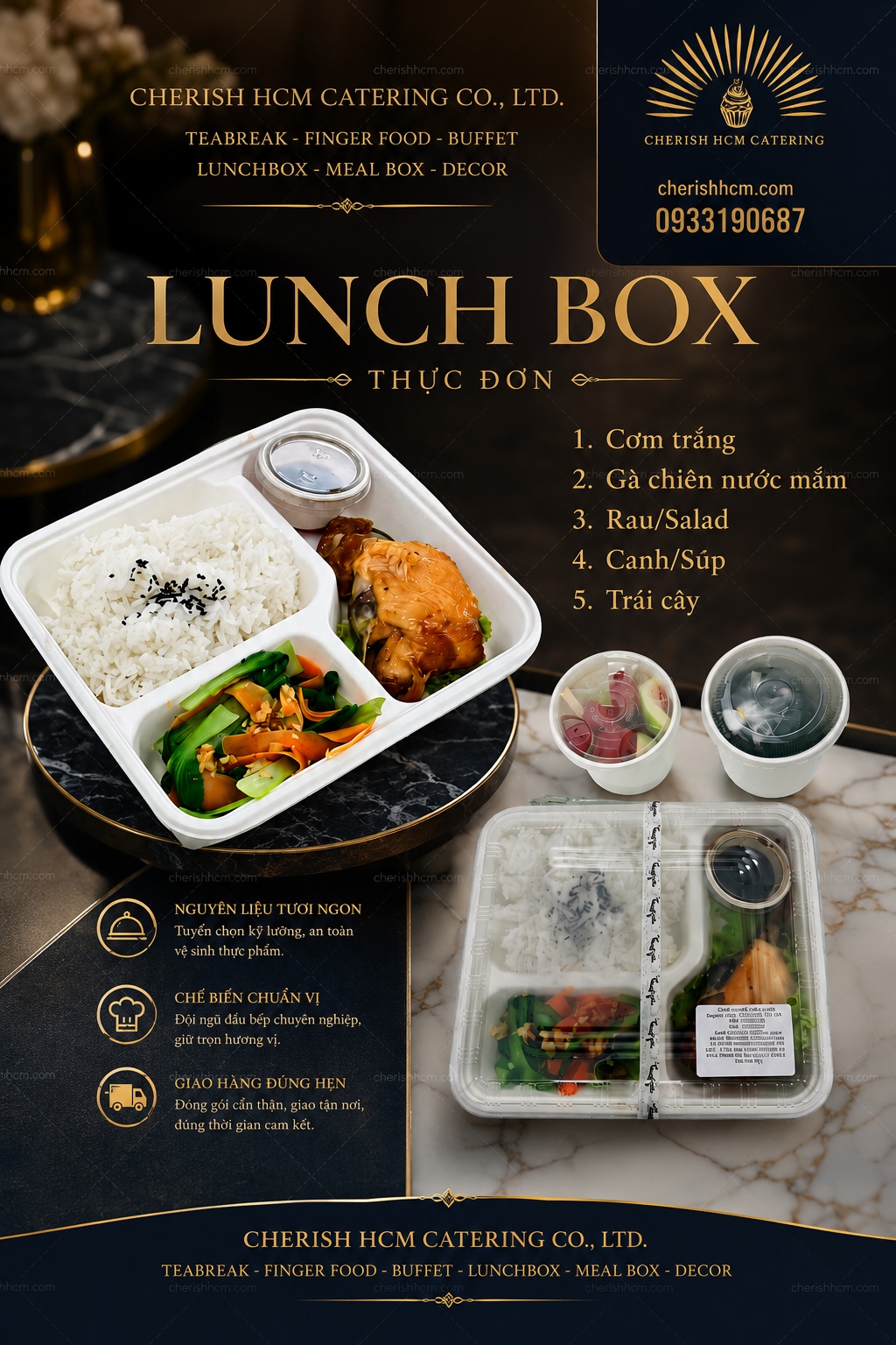 071125 Meal box - Cơm gà chiên nước mắm