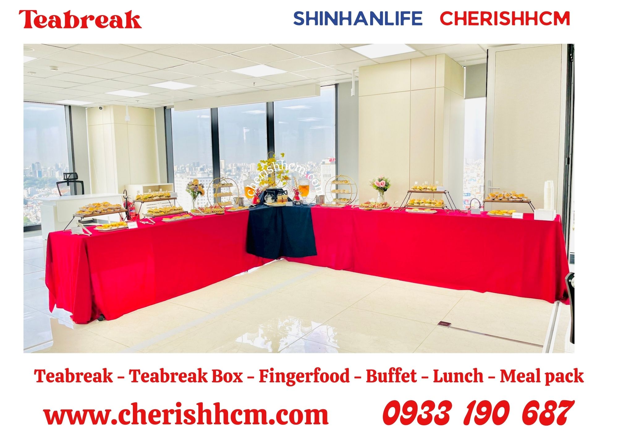 Shinhan Life - Tiệc teabreak