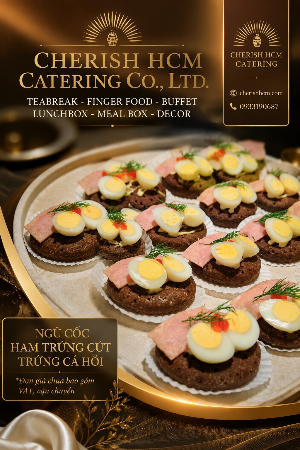08524 Set 10 Ngũ cốc ham trứng cút, trứng cá hồi