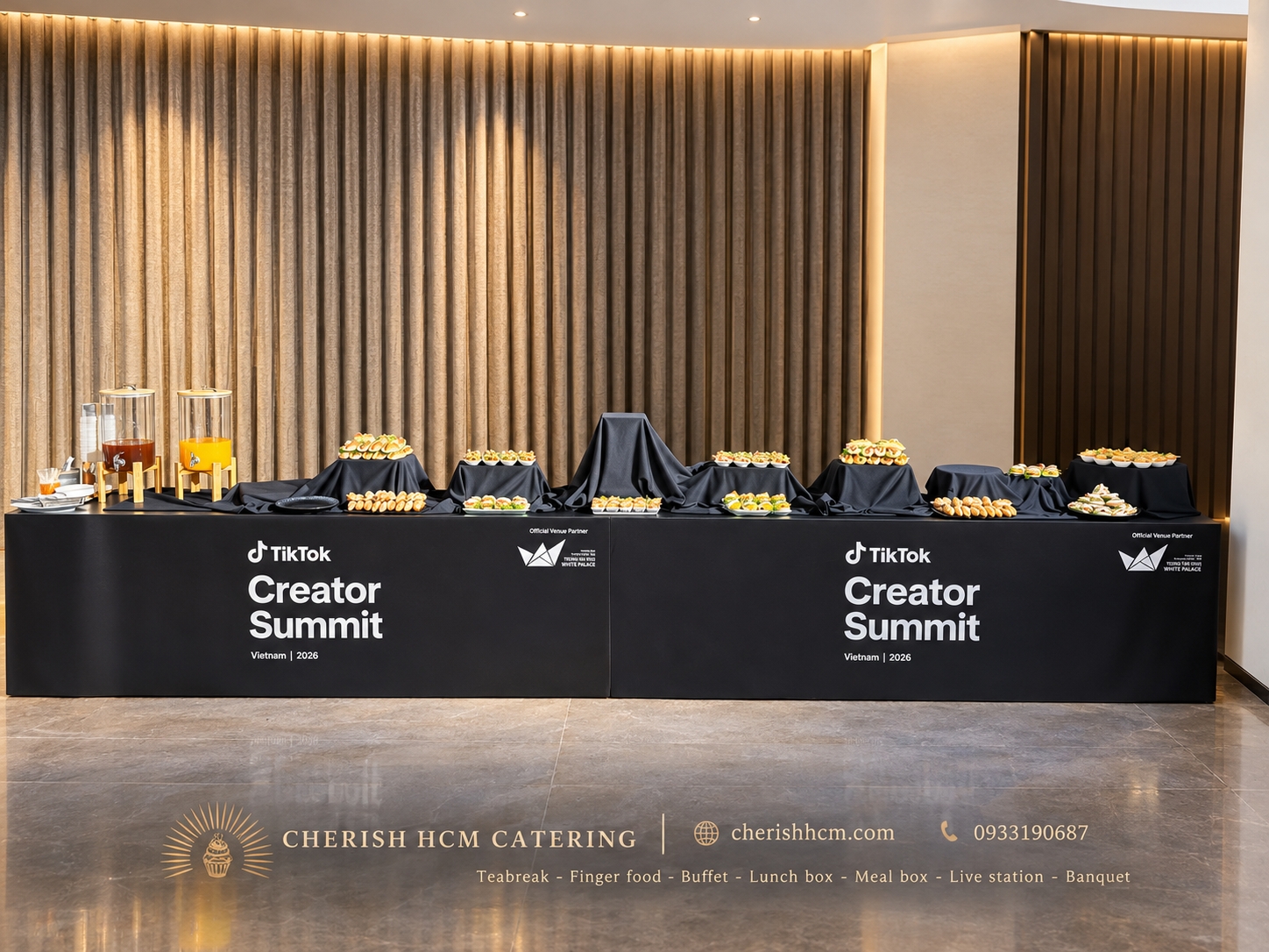 Solmate Communications (Việt Nam) - Tiệc Teabreak, Tiệc Finger food