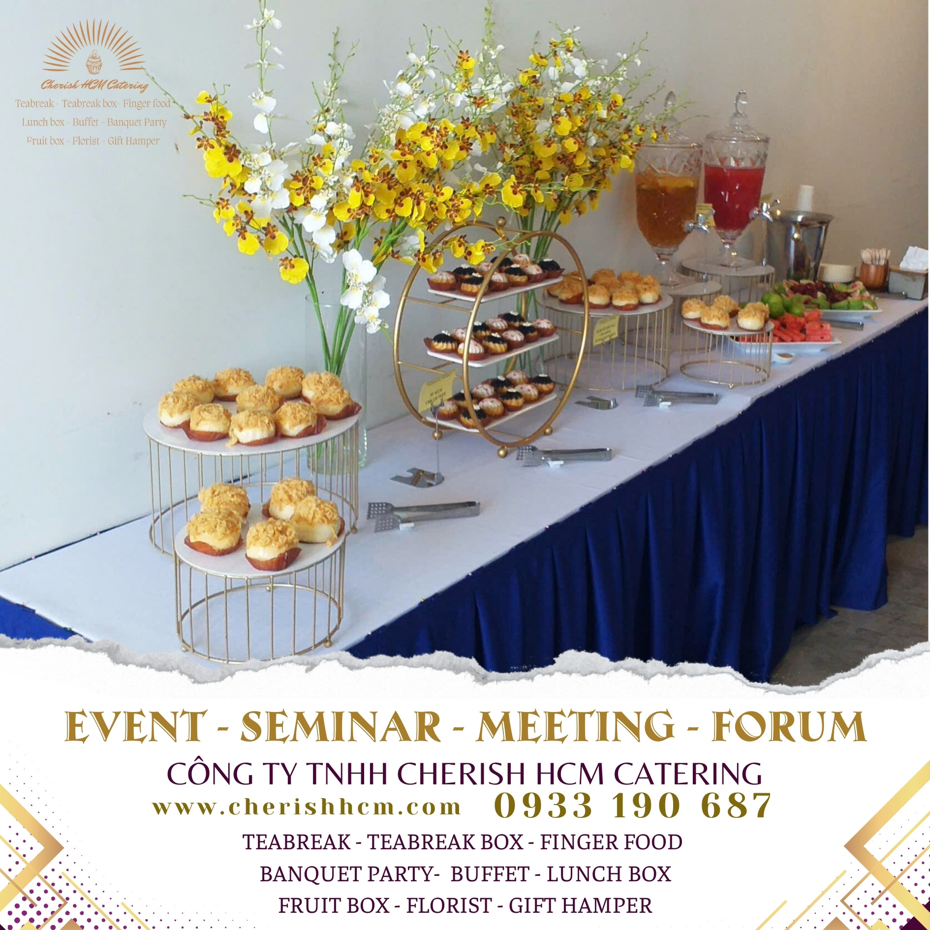 Bảo hiểm Hanwha Life Việt Nam - Tiệc Teabreak