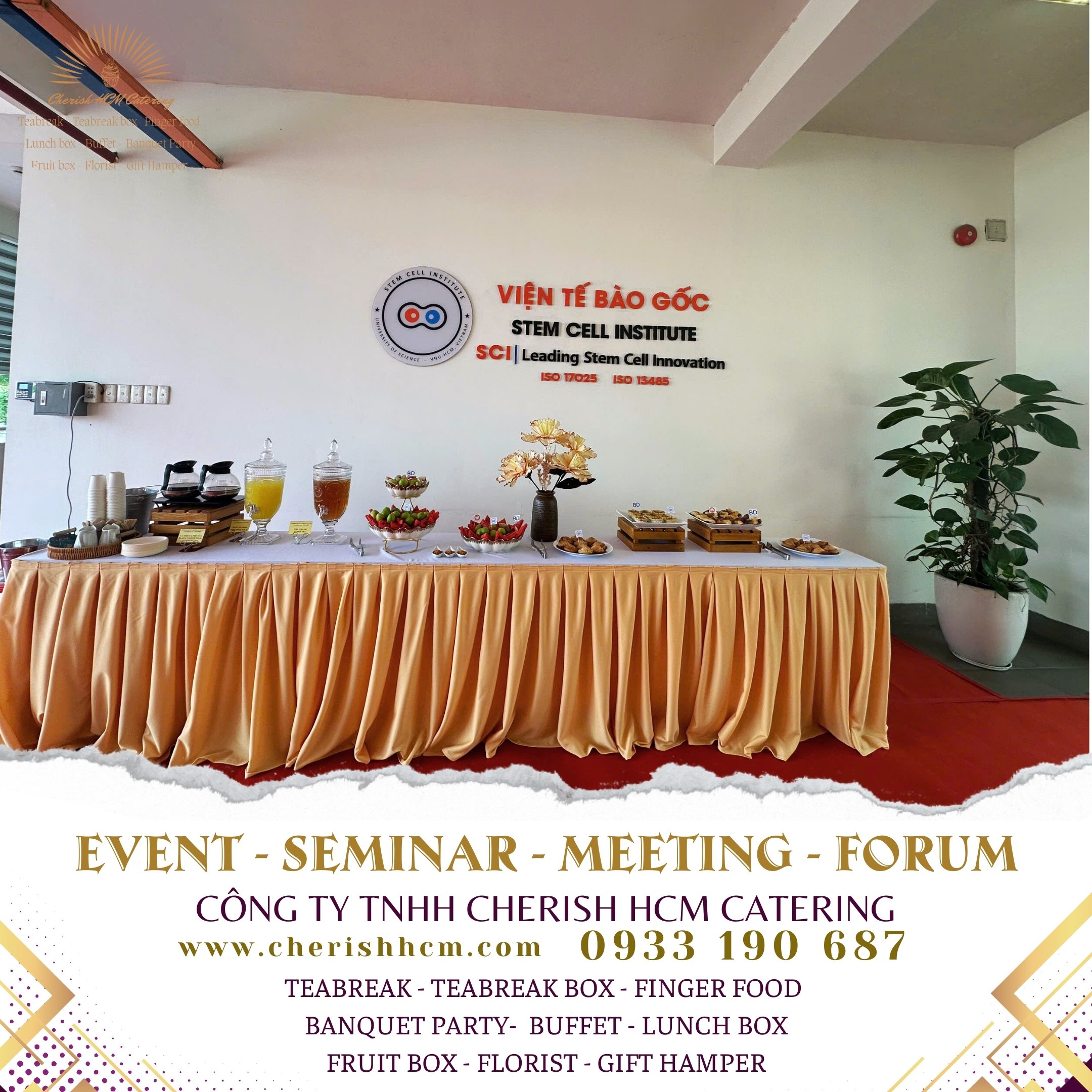 Viện Tế bào gốc - Tiệc Teabreak