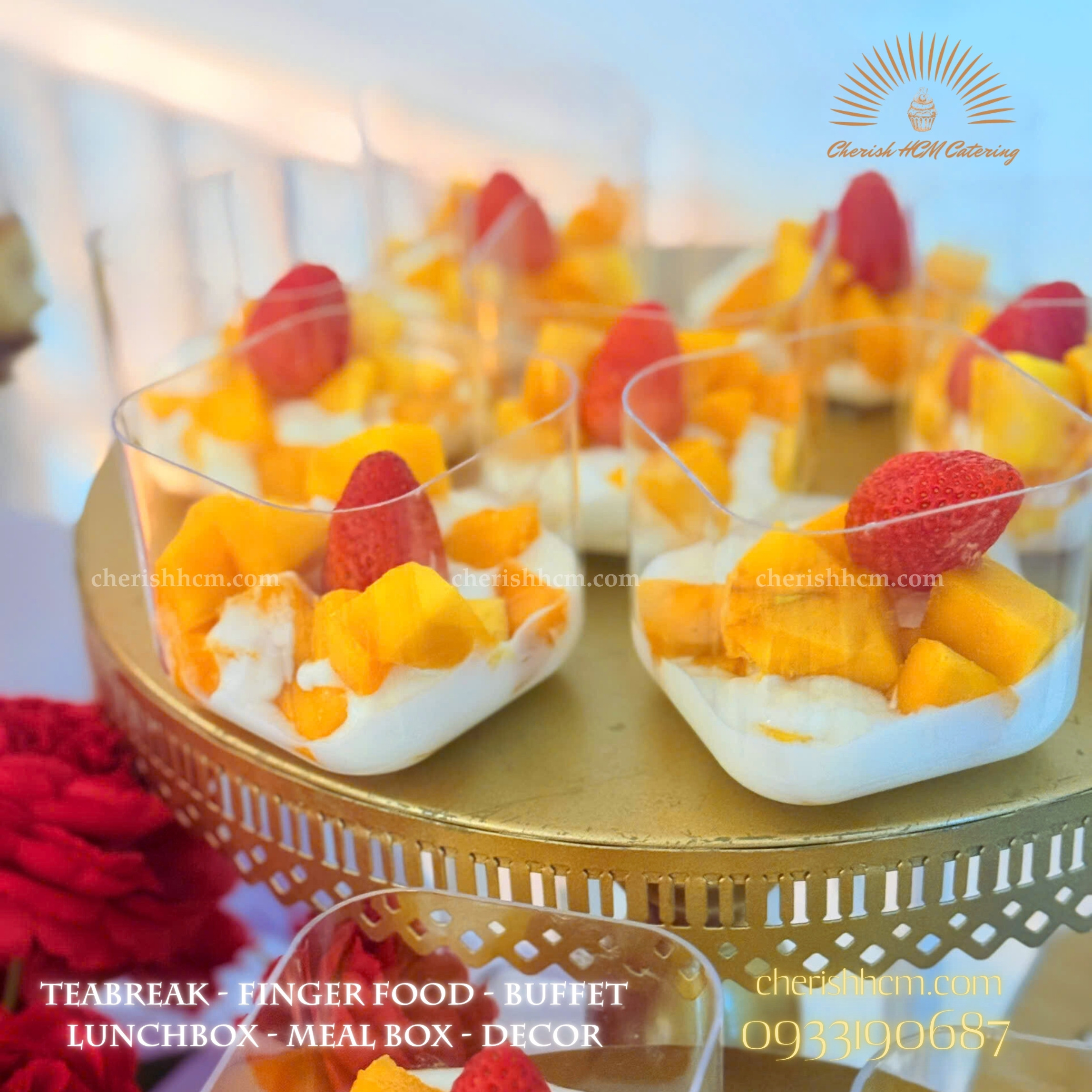 Set 10 Sữa chua trái cây/ Fruit yogurt