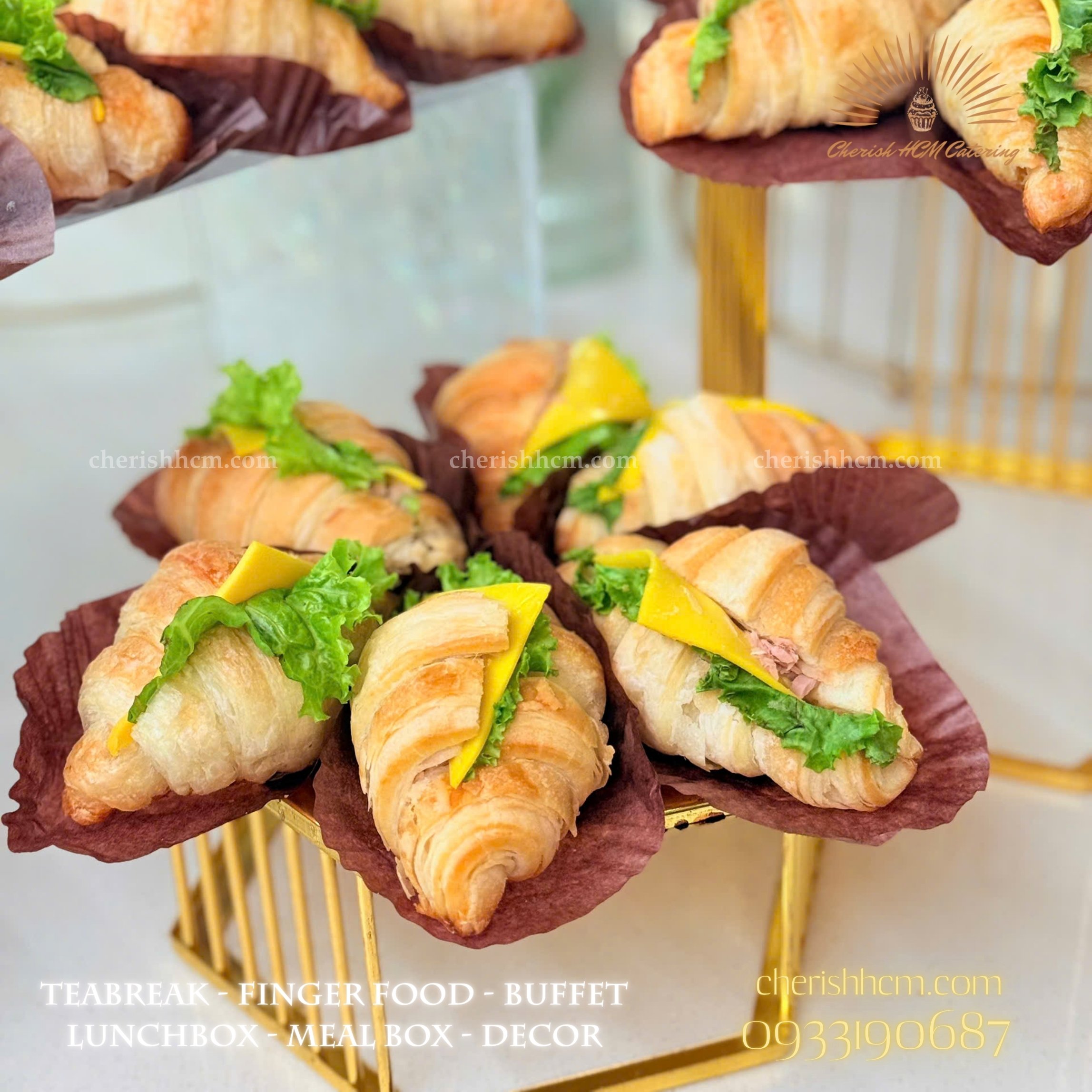 Set 10 croissant cá ngừ/ tuna croissant