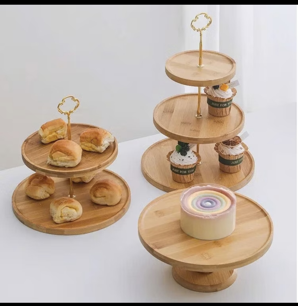 Bộ 3 món khay gỗ