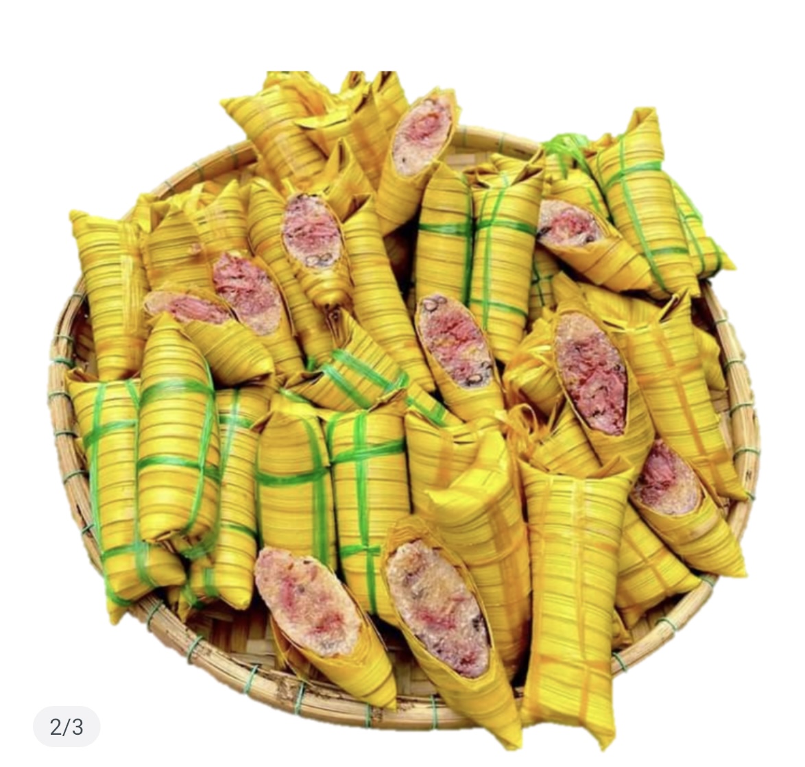 Set 10 bánh lá dừa