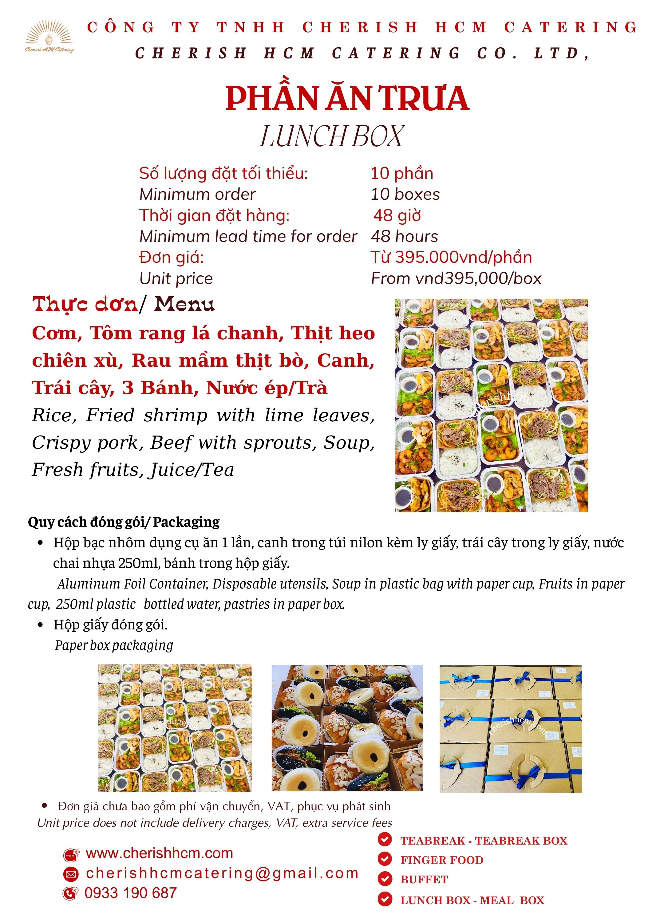 Set Lunch Elite - Cơm Tôm rang lá chanh, Thịt heo chiên xù/ Rice with lime leaf shrimp & crispy pork