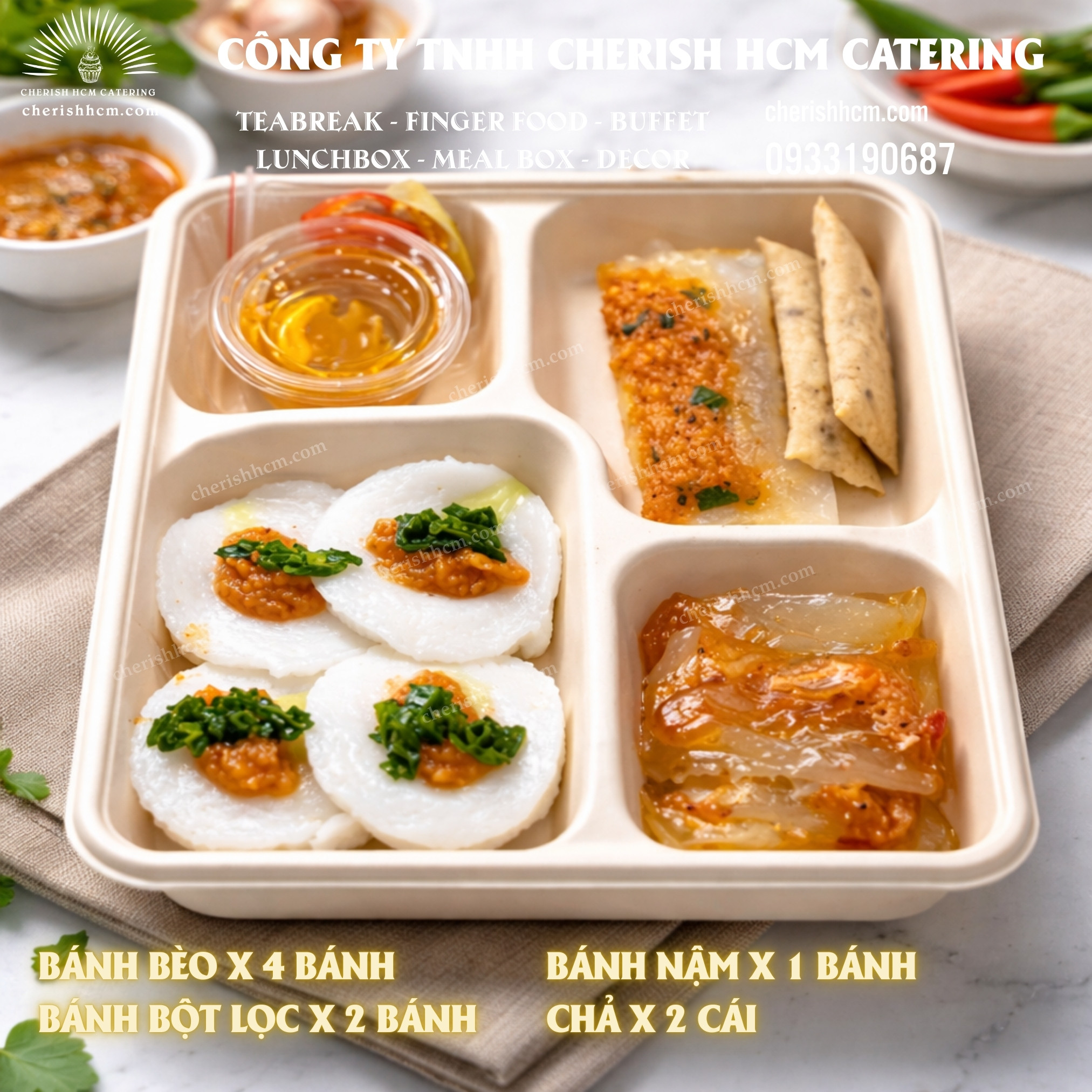 271025 Phần ăn Huế thương - Hue Trio box