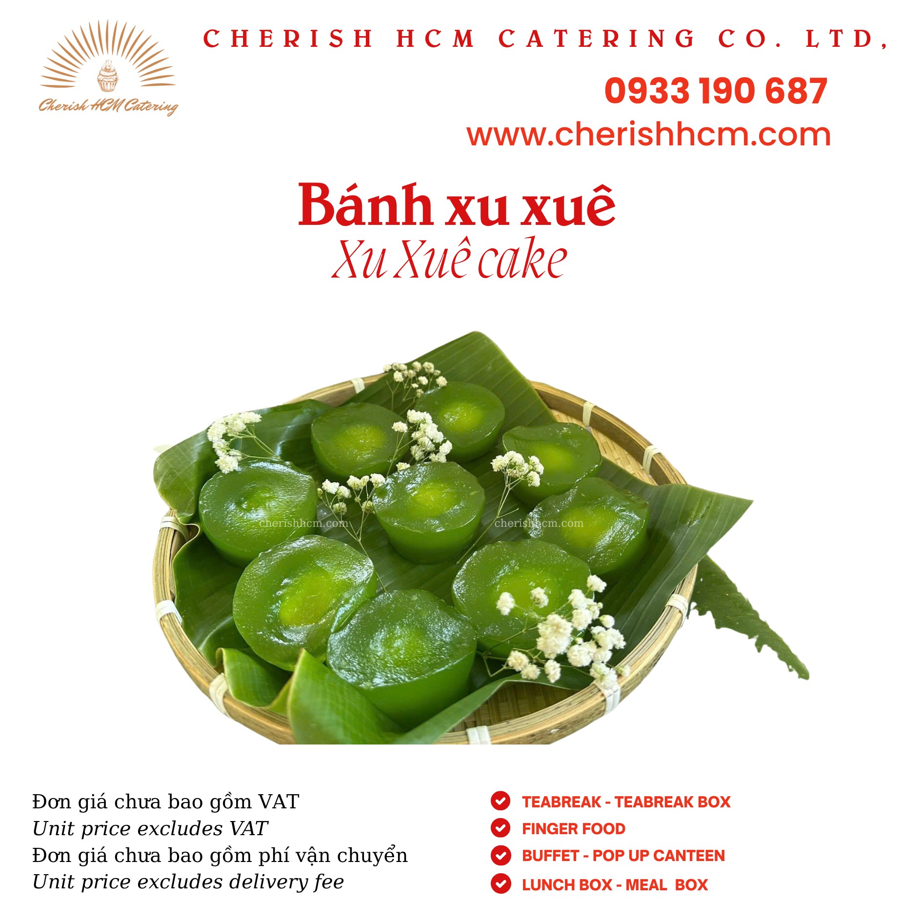 Set 20 Xu Xuê/ Xu Xue cake