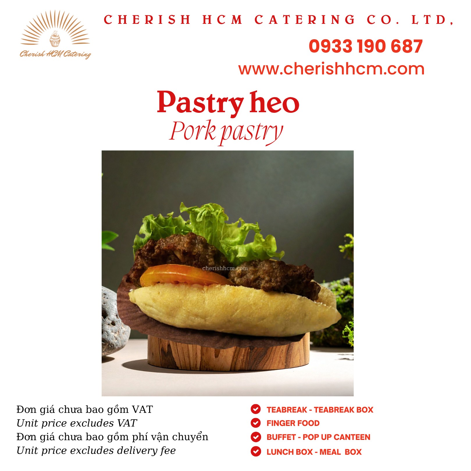 Set 10 pastry heo/ pork pastry
