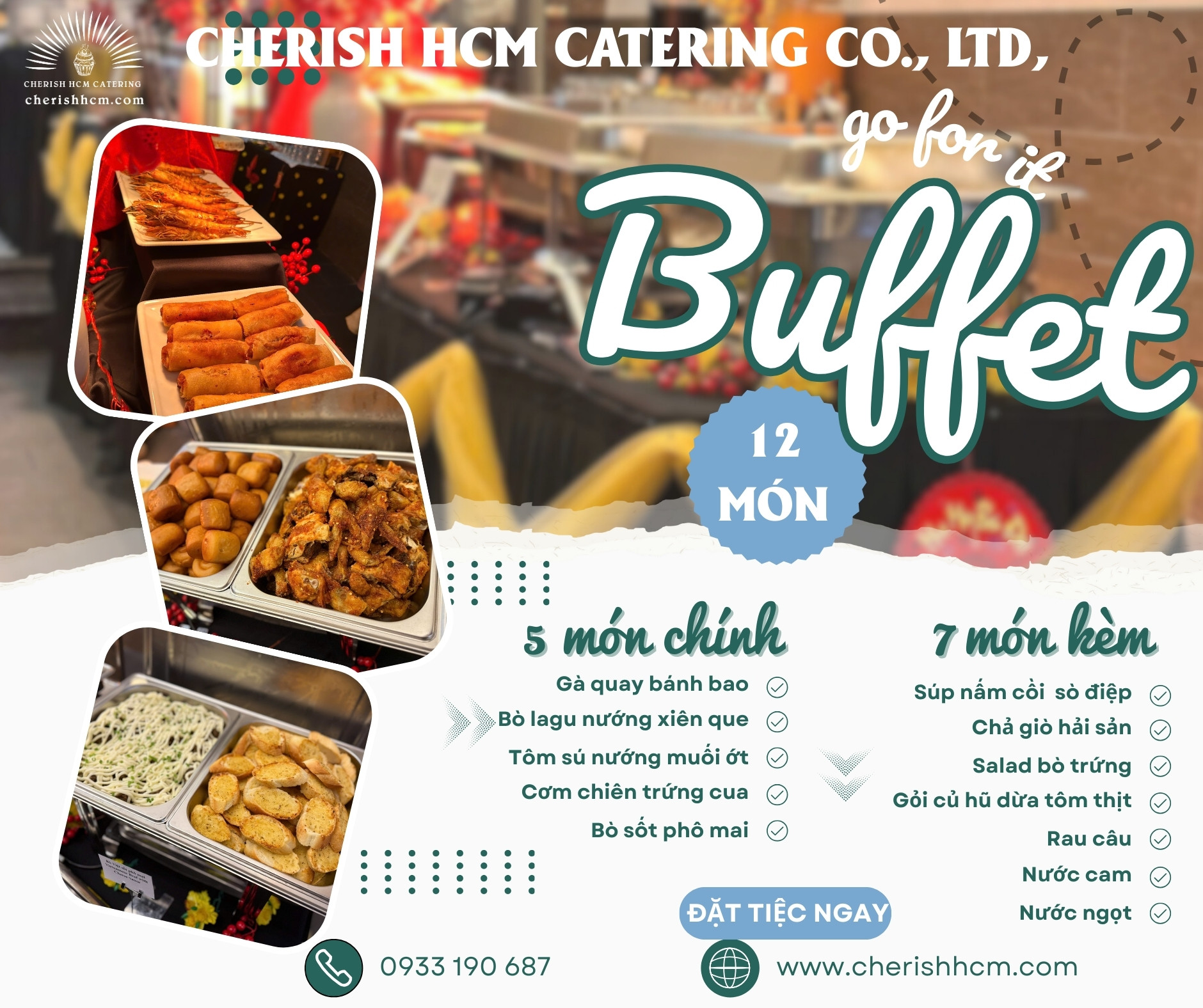 Tiệc buffet Tài lộc