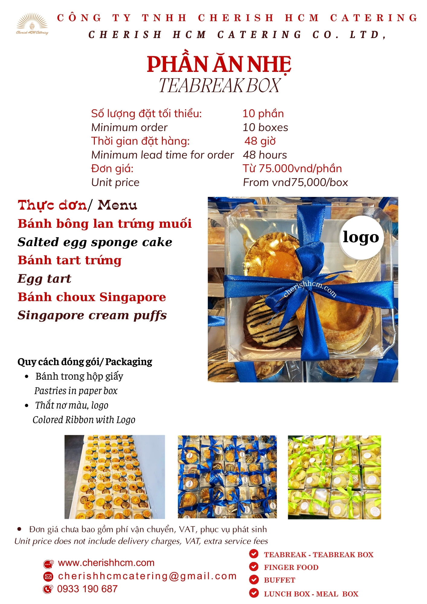 Teabreak box- Bites Box