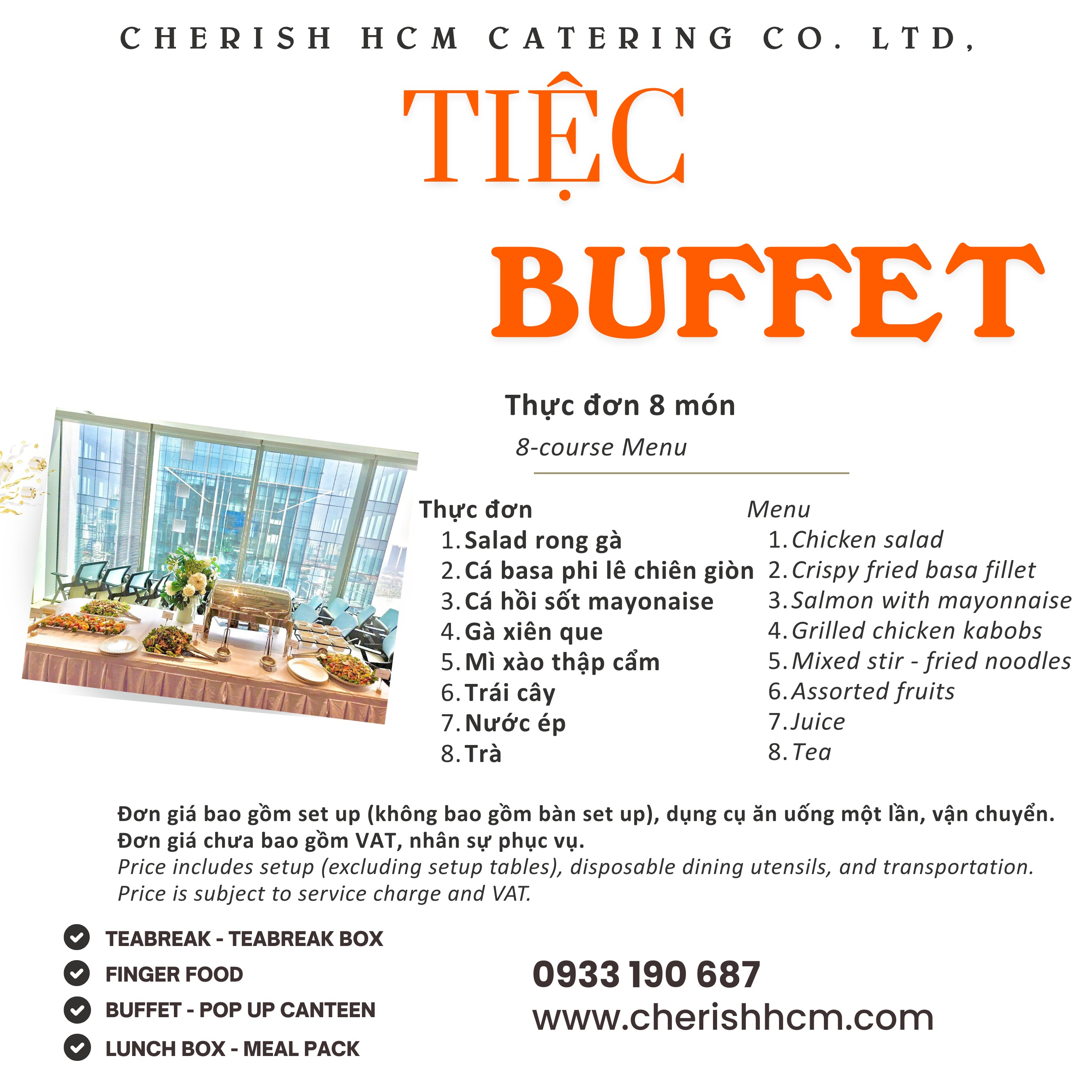 Tiệc Buffet May Mắn