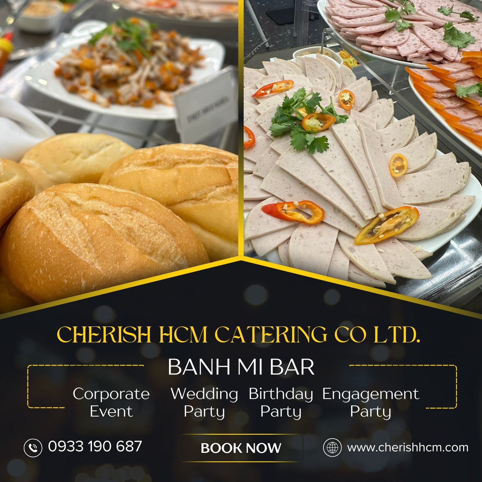 Buffet Bánh mì - Phù hợp từ 50 khách