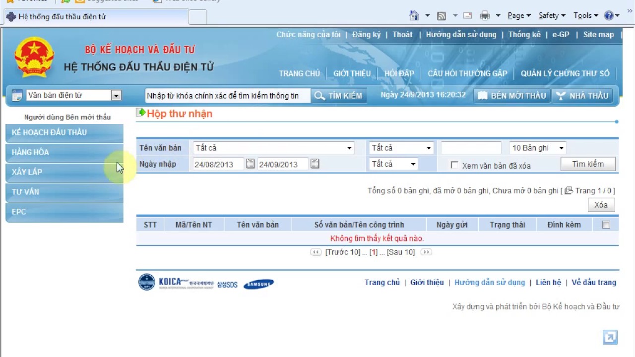 Lập hồ sơ dự thầu qua mạng