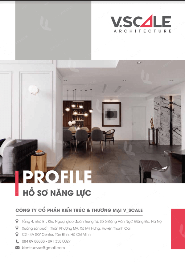 Mẫu hồ sơ năng lực công ty