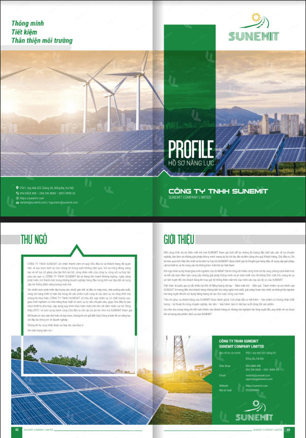 Mẫu hồ sơ năng lực