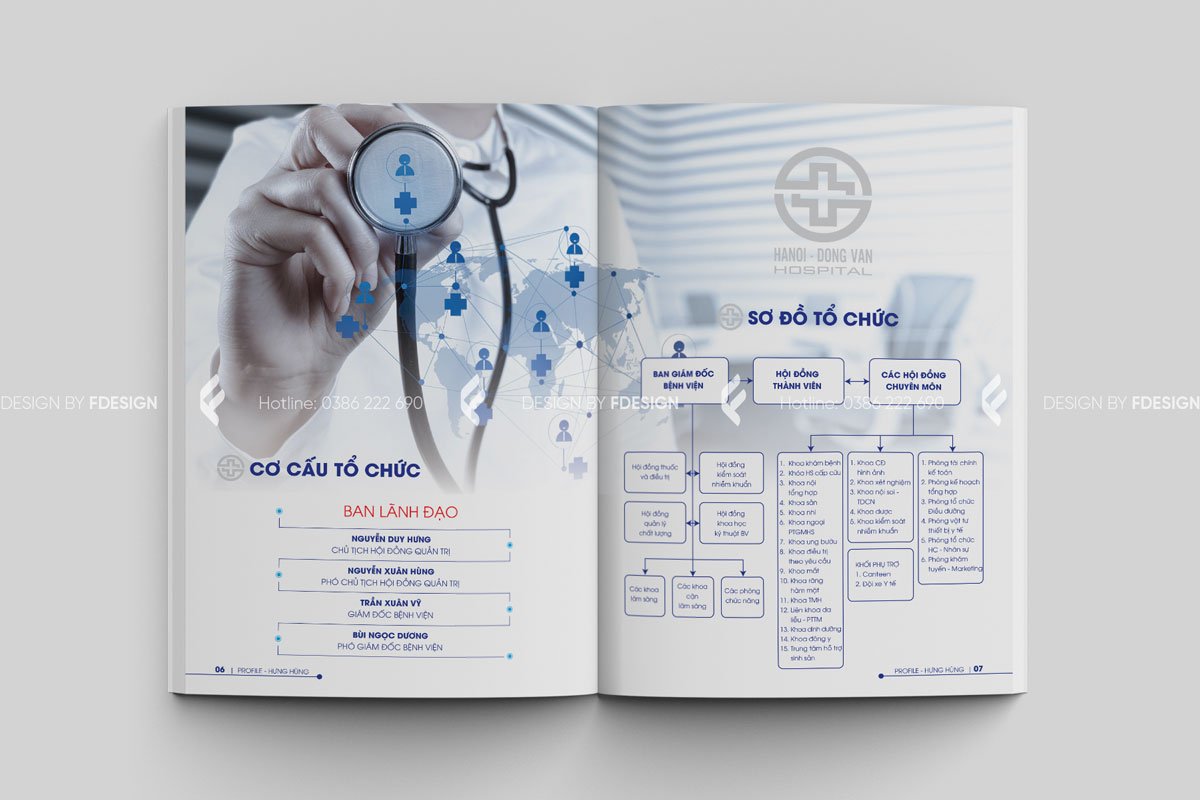 Mẫu profile bệnh viện