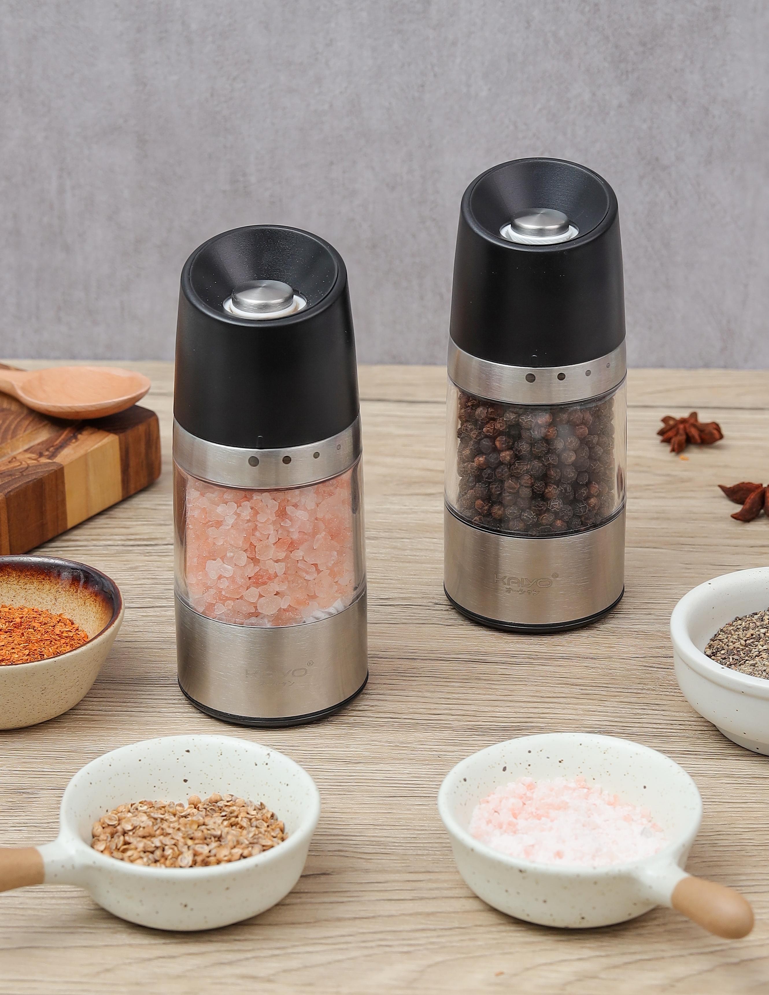 Dụng cụ xay tiêu lưỡi sứ Kaiyo [mã KPG-6179]