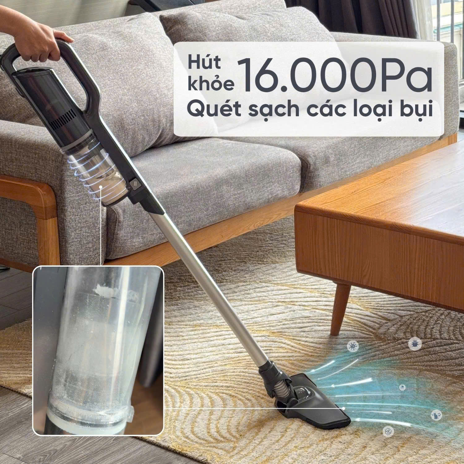 Máy hút bụi cầm tay Kaiyo